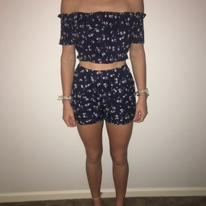 Two piece romper